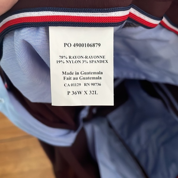 Men’s Tommy Hilfiger THFlex Dress Pants 36x32 - Picture 4 of 5